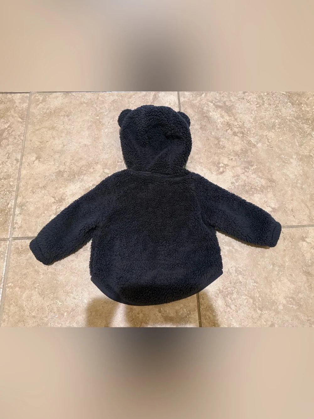 Carter’s Child of Mine Winter Coat & Old Navy Zip-Up Fleece Bear Jacket
